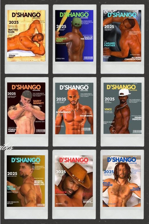 Centerfold Season Arrives: D’SHANGO Magazine 2025